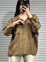 شومیز پری قهوه ای اورجینال زنانه - Image 2