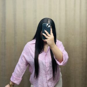شومیز گل برجسته صورتی زنانه