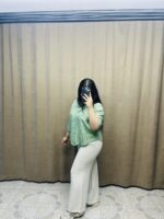 شومیز گل برجسته سبز زنانه - Image 2