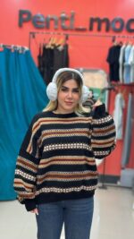 بافت سنتی مشکی زنانه