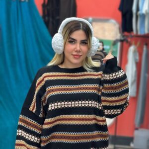 بافت سنتی مشکی زنانه