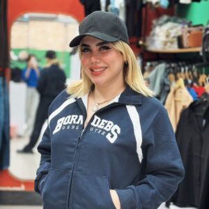 بامبر وارداتی سرمه ای زنانه